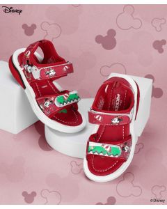 Micky red  kiddies shoes