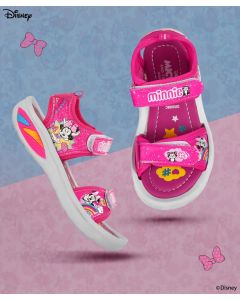 Minnie pink and white kiddies shoes